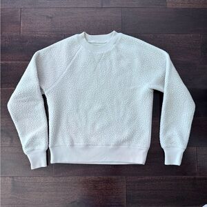 Everlane Renew Raglan Fleece Sweatshirt (XS)